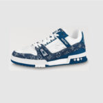 Sneaker LV Trainer Bleu