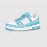 Sneaker LV Trainer Bleu ciel